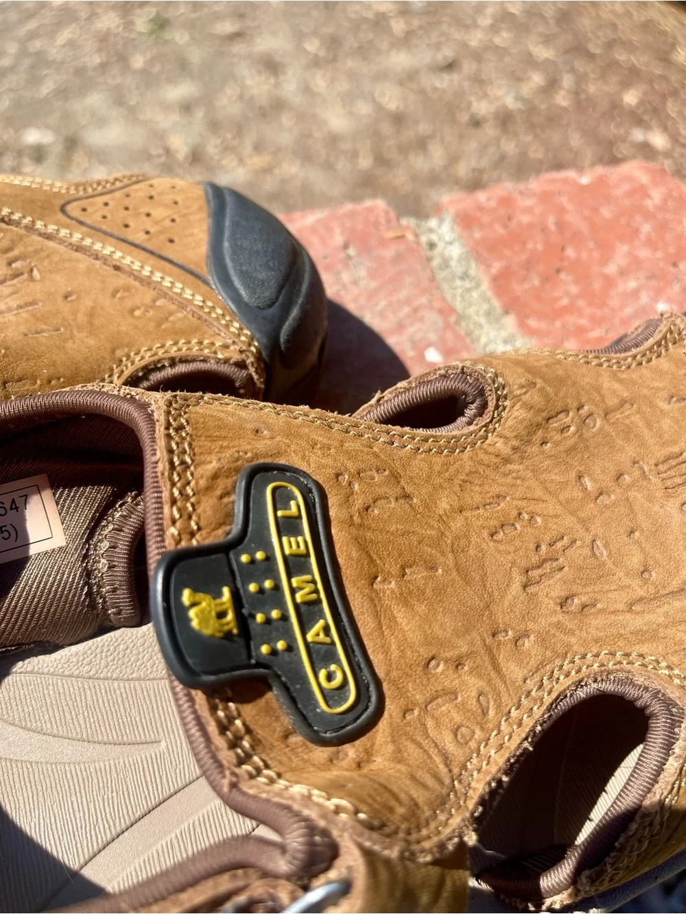 NWOT Camel brand men’s Brown Outdoor Sport Sandals